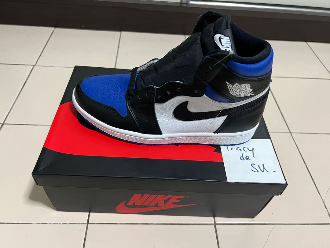 Air Jordan 1 Royal Toe High, Men's 