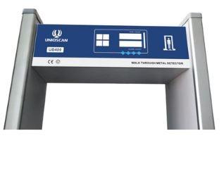 Alarm 4 Digital LED Counter Single Zone Walk Through Metal Detector