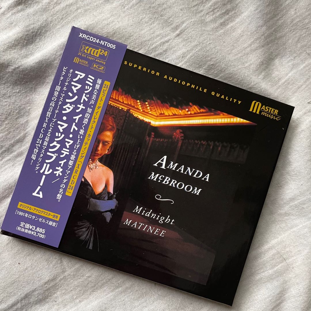 Amanda McBroom Midnight Matinee XRCD24日本版, 興趣及遊戲, 音樂、樂器& 配件, 音樂與媒體- CD 及DVD  - Carousell