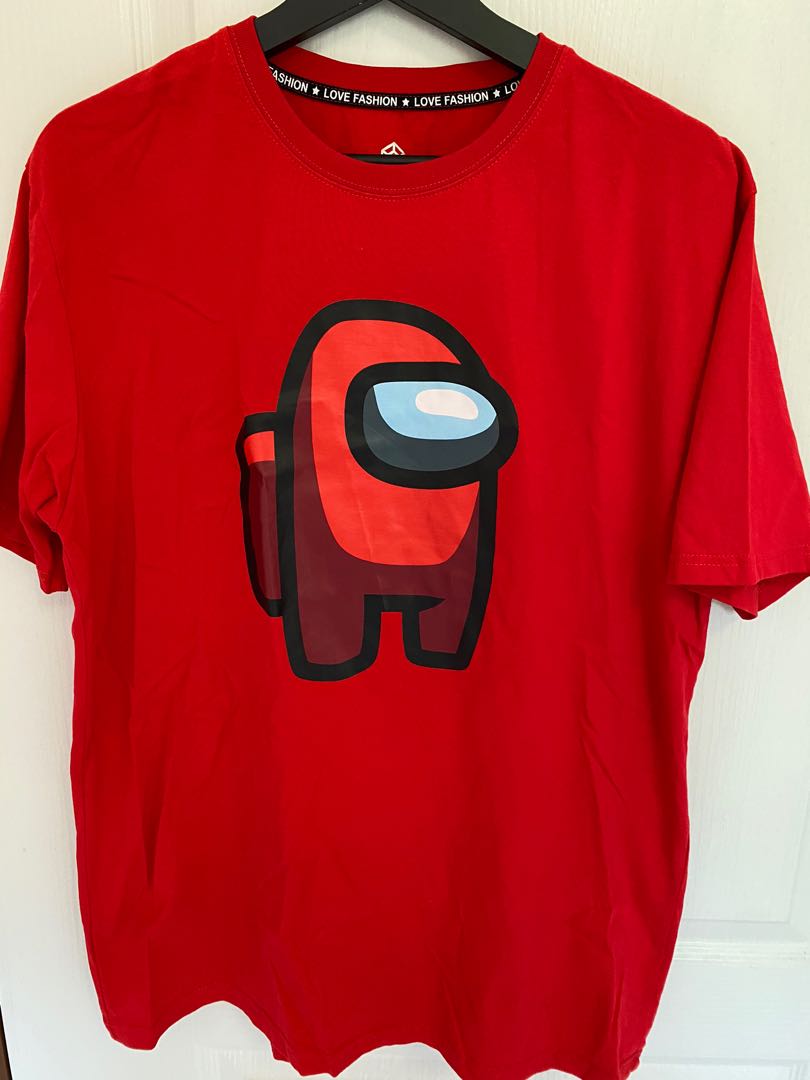 Among us red shirt clearance