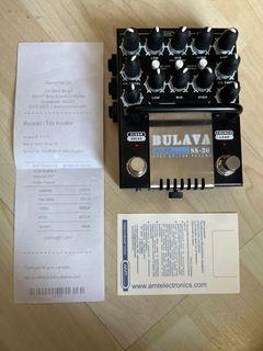 AMT BULAVA SS-30 - Studio Series 3-channel JFET Guitar Preamp (with power supply!)