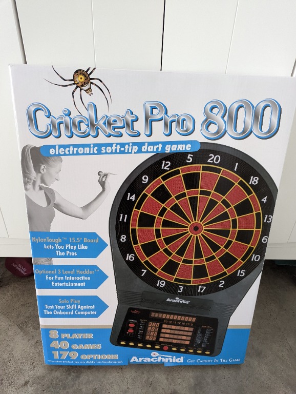 Arachnid Cricket Pro 800 Electronic Dartboard, Sports Equipment, Other
