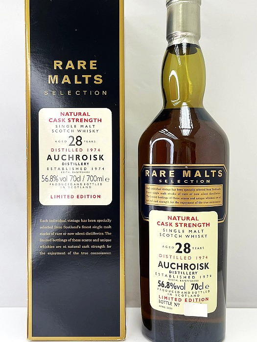 Auchroisk 1974 28 years Single Malt Whisky 700ml Rare Malt