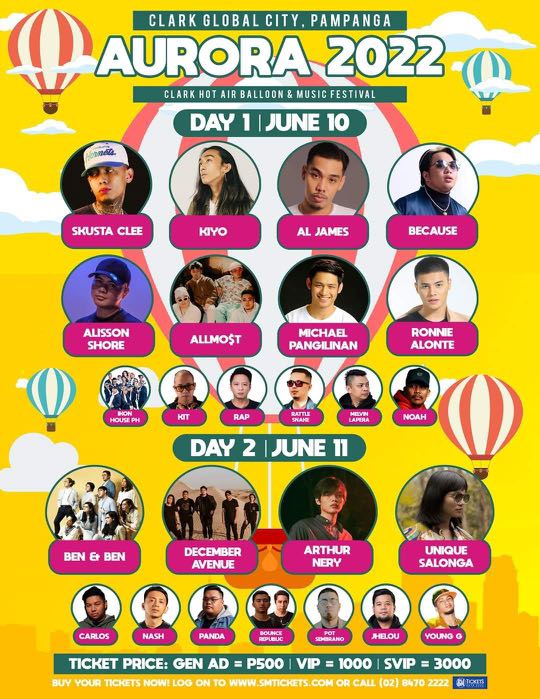 Aurora Festival Day 2 ( VIP ), Tickets & Vouchers, Event Tickets on