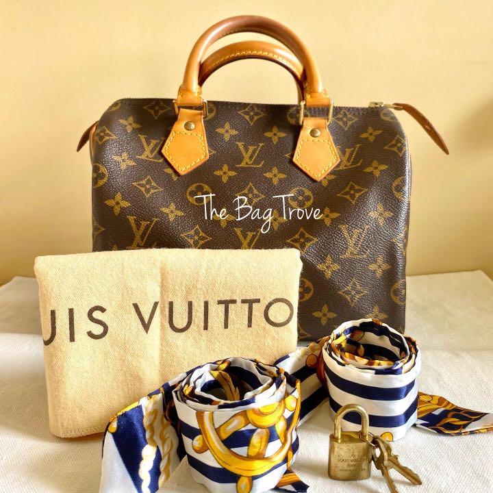 LV Speedy Size 25, Luxury, Bags & Wallets on Carousell