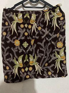 Batik semata wayang skrit rok batik