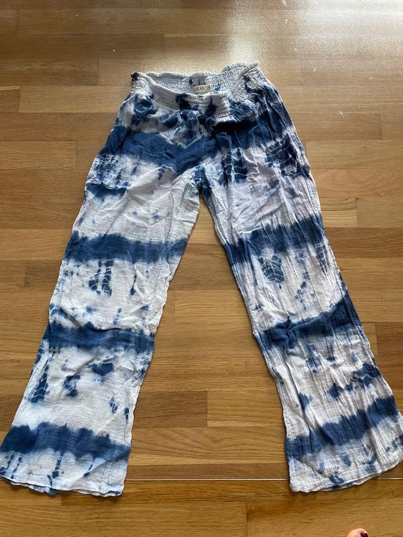 Billabong tie clearance dye pants
