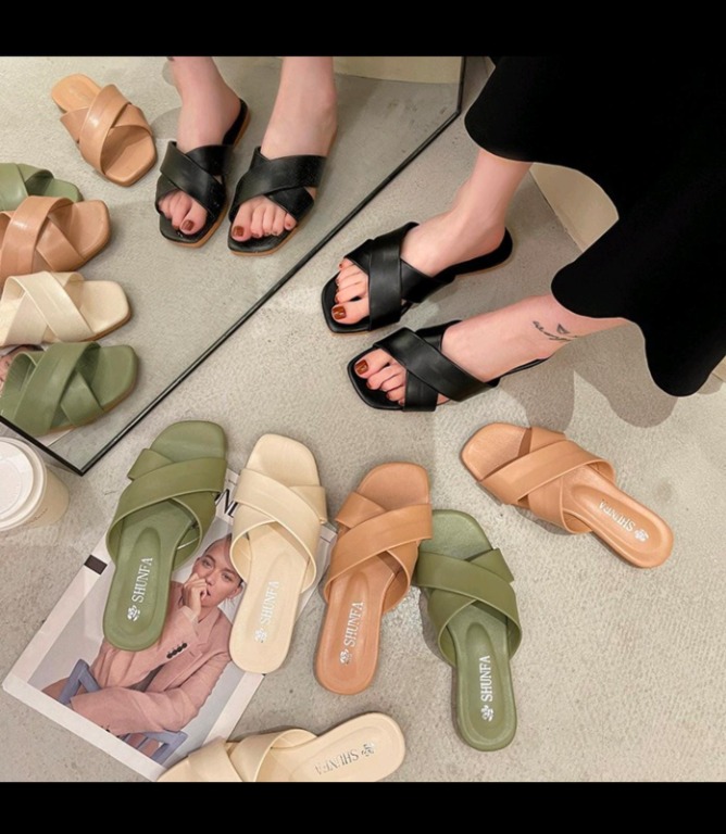 Chic slippers discount