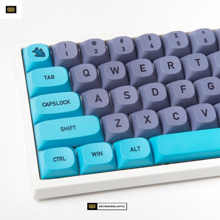 Blue Cat Keycaps MA Profile PBT Dye Sub undefined Royal Kludge