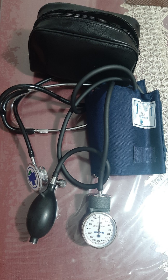 BLUE CROSS Heart Mate 1000 Series Aneroid Sphygmomanometer **BLOOD PRESSURE Monitoring**, Health