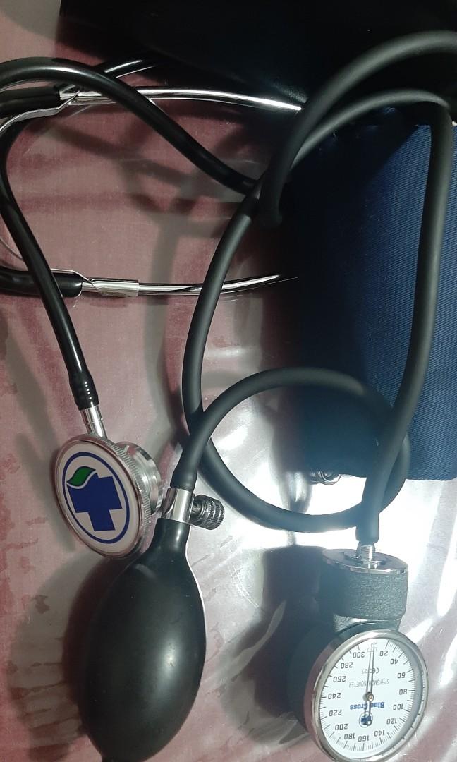 BLUE CROSS Heart Mate 1000 Series Aneroid Sphygmomanometer **BLOOD PRESSURE Monitoring**, Health