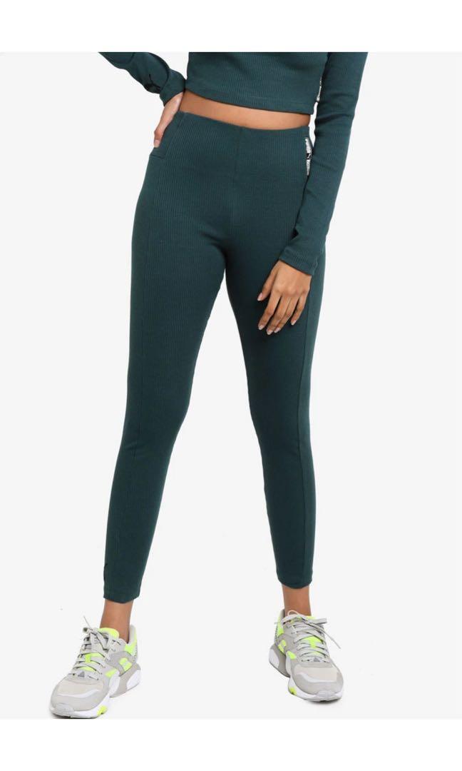 Puma new arrivals green leggings