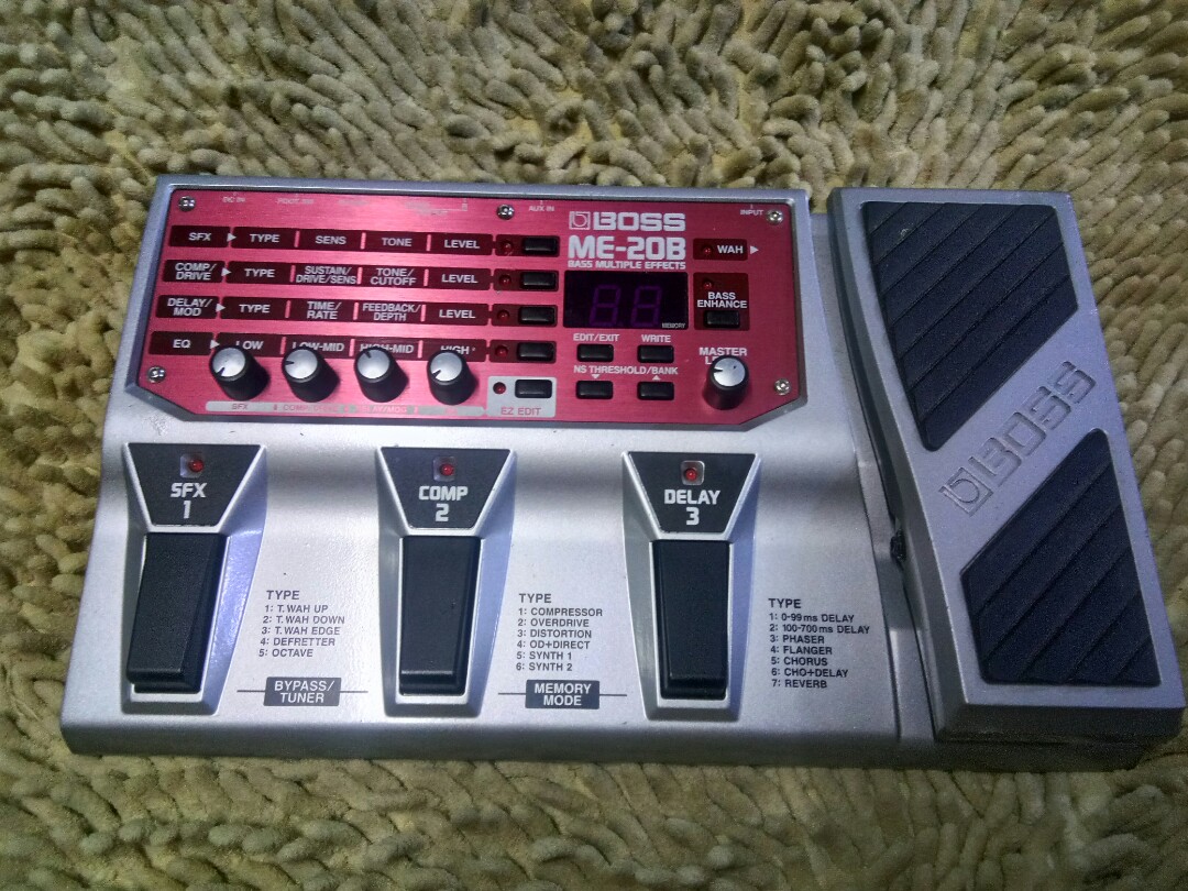 BOSS ME20B Bass Guitar Effects for sale! [RUSH!], Hobbies & Toys