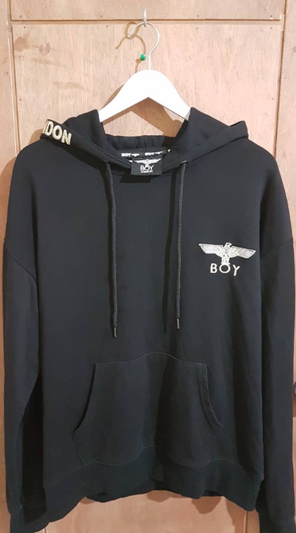 Original Boy London Angel Devil Wings Hoodie Jacket Gold