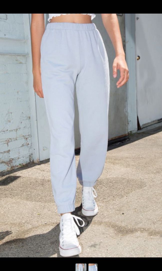 INSTOCK Brandy Melville rosa sweatpants joggers Women s Fashion Bottoms Other Bottoms on Carousell