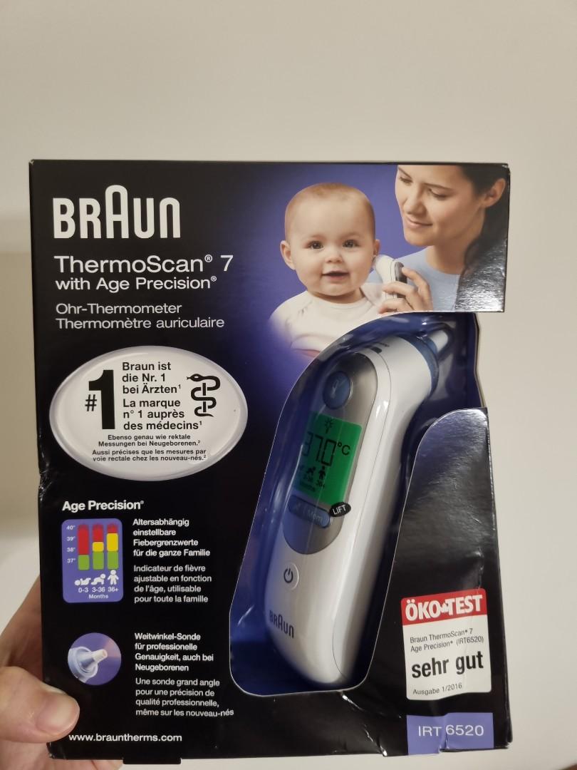 Braun Ear Thermometer IRT6520, Babies & Kids, Baby Monitors on Carousell