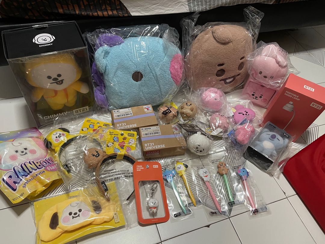 BT21 Merchandise, Hobbies & Toys, Memorabilia & Collectibles, K-Wave on ...