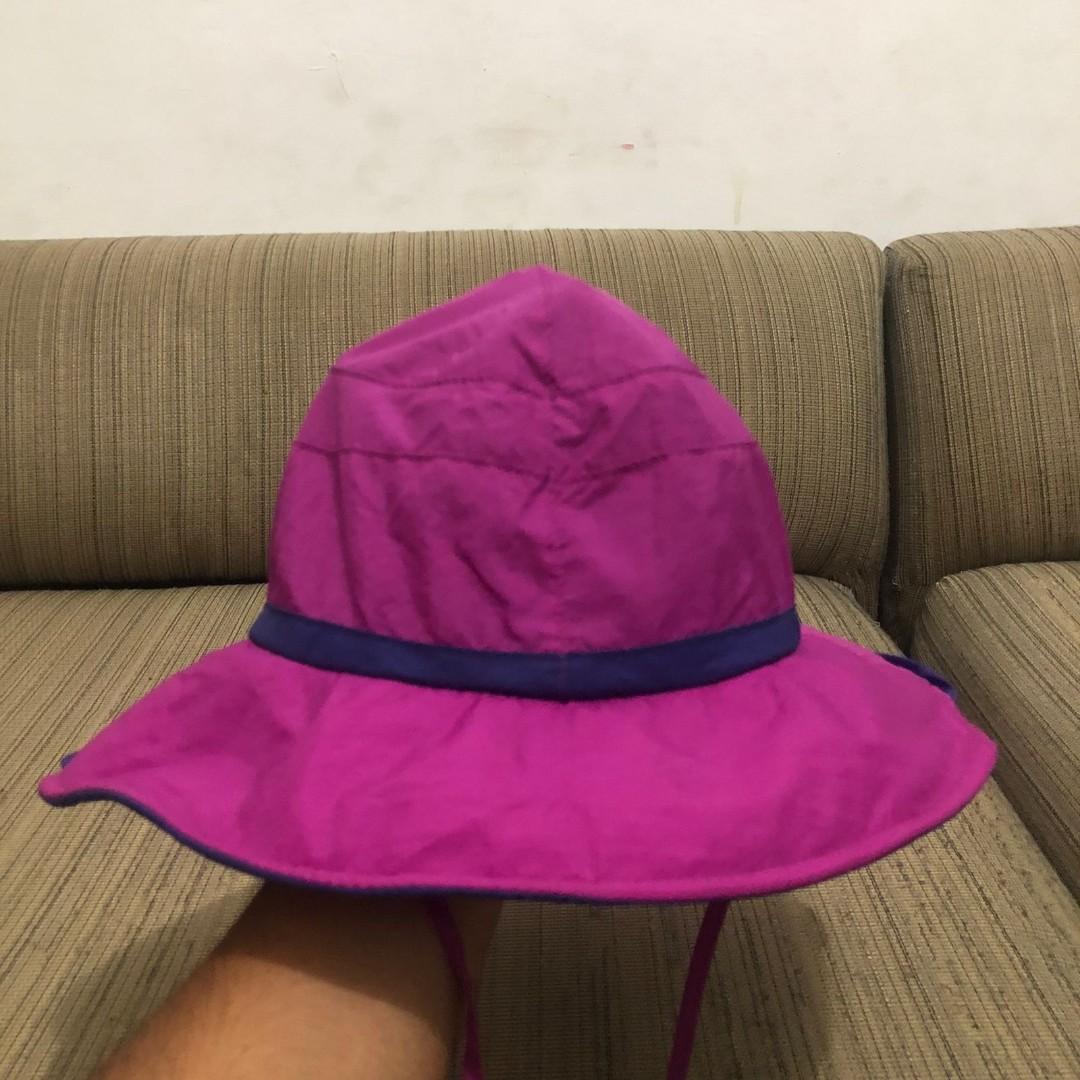 BUCKET HAT THE NORTH FACE, Fesyen 