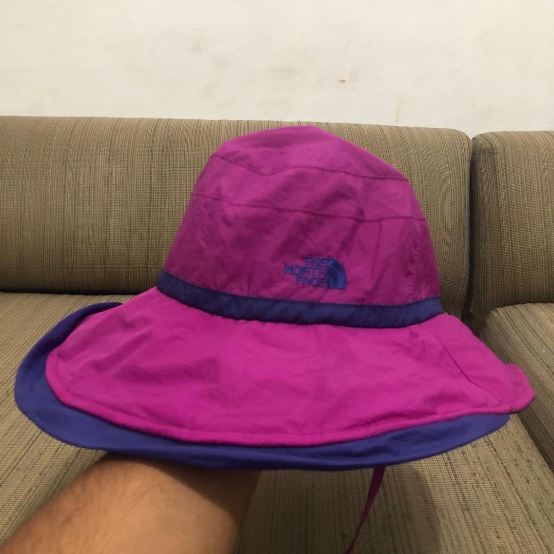 BUCKET HAT THE NORTH FACE, Fesyen 