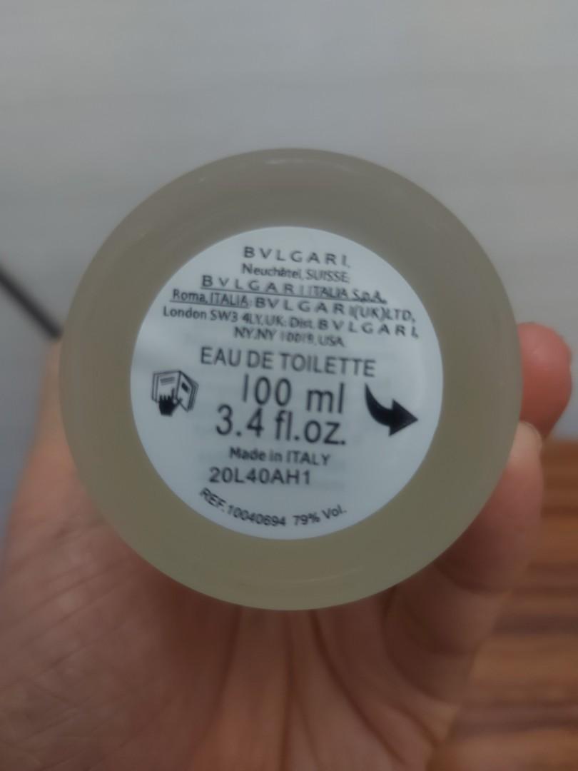 Bvlgari perfume best sale baby powder