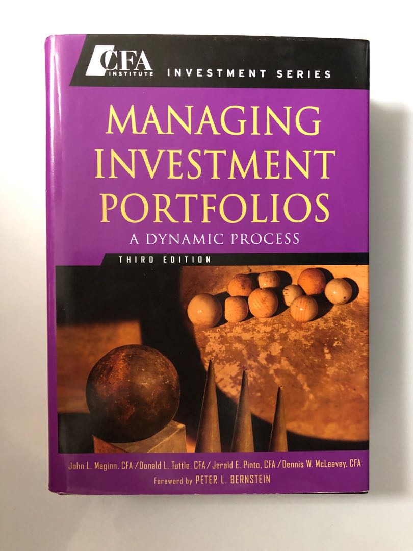 Cfa textbook managing investment portfolios a dynamic process 