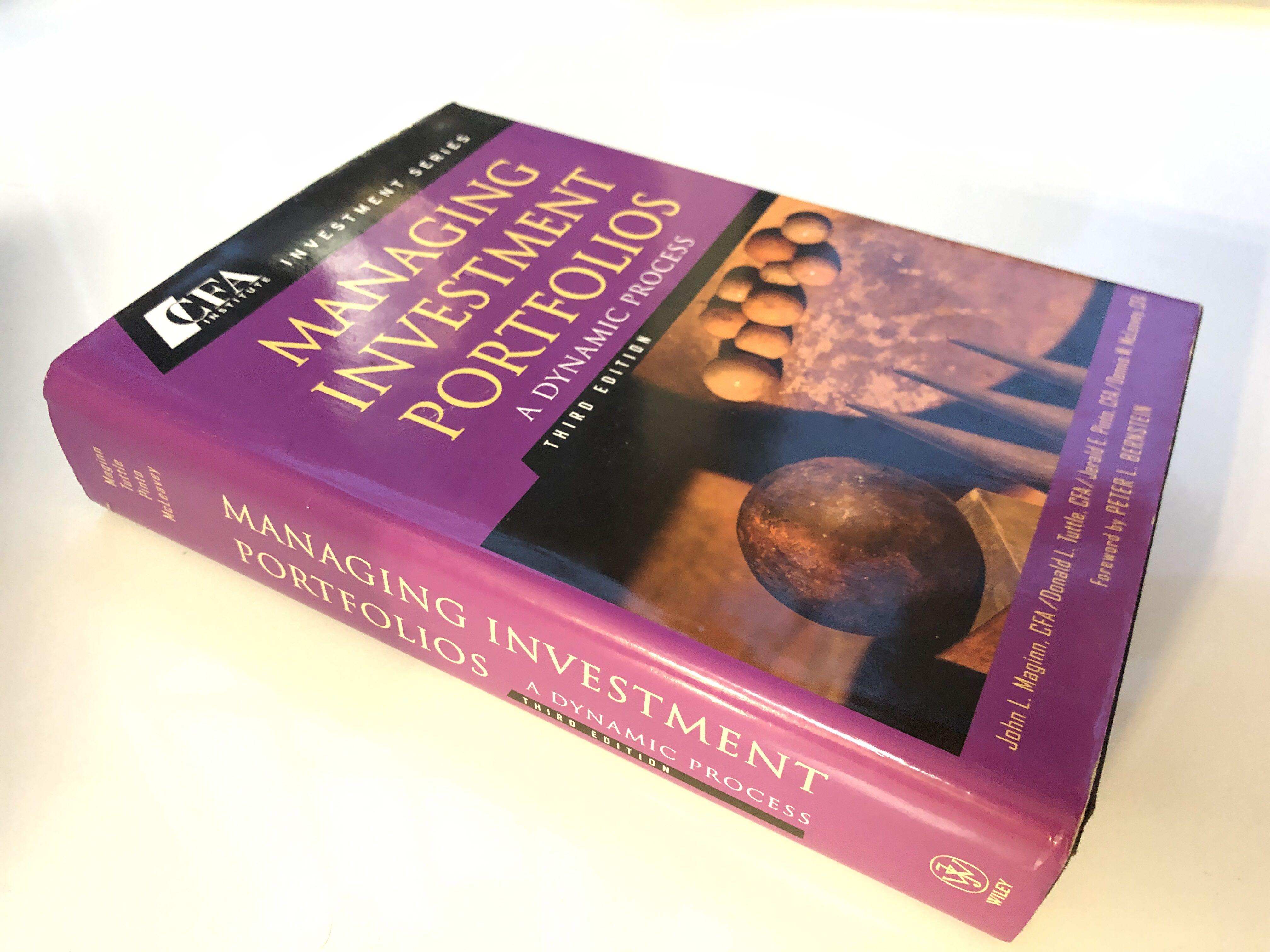 Cfa textbook managing investment portfolios a dynamic process 