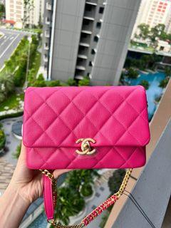 Affordable chanel 22p melody flap bag For Sale