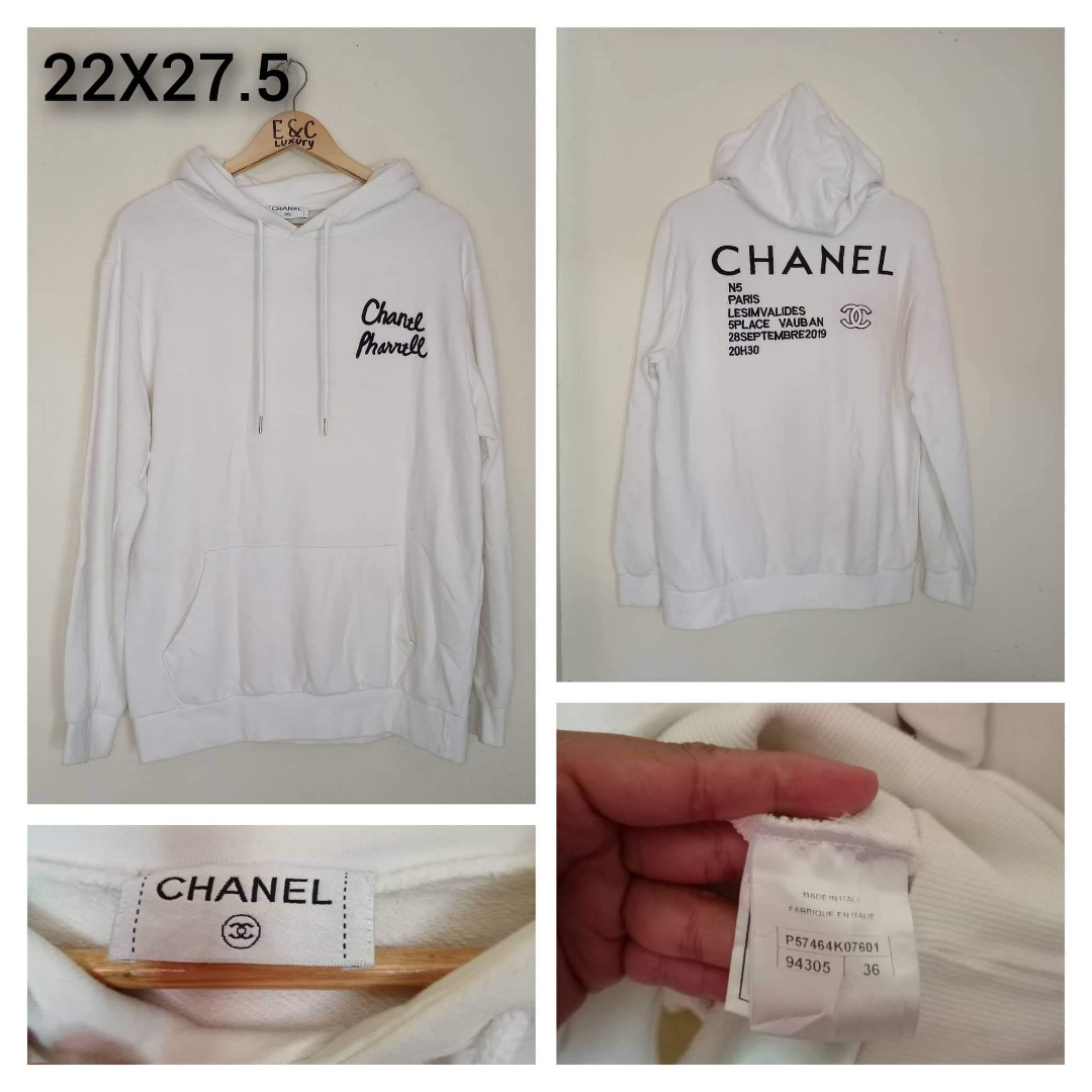 Chanel hoodie jacket Luxury Apparel on Carousell