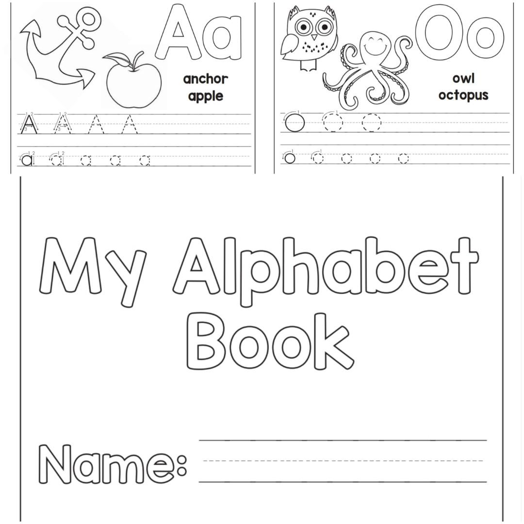 children writing tracing alphabets learning worksheet hobbies toys books magazines children s books on carousell