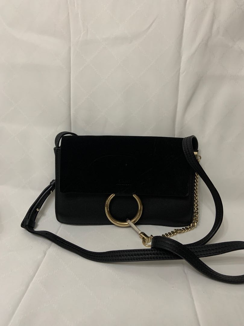 Chloe faye bag small black outlet
