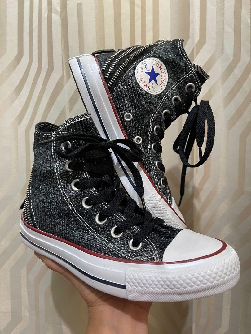 Chuck Taylor All Star Triple Zip Canvas Sneaker CONVERSE