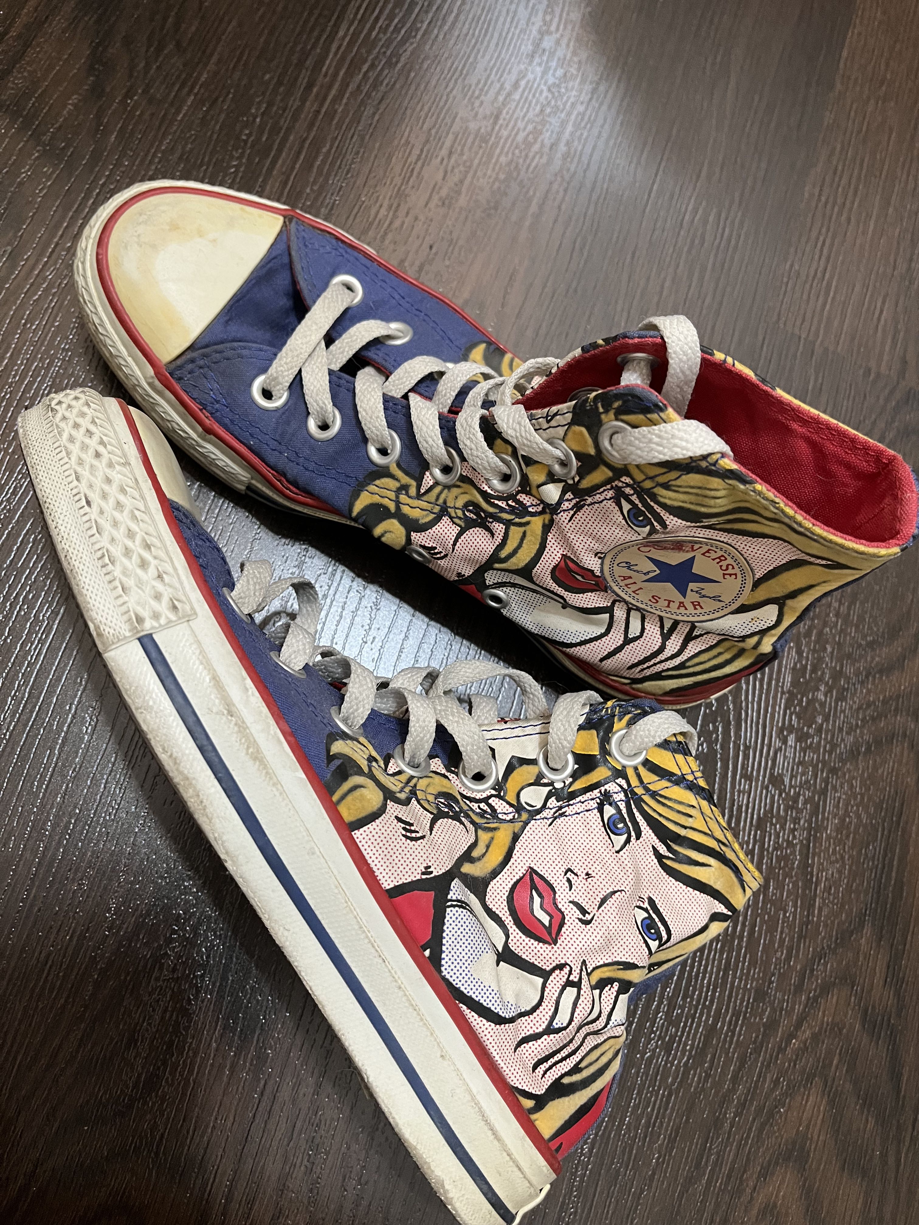 Converse all shop star pop art
