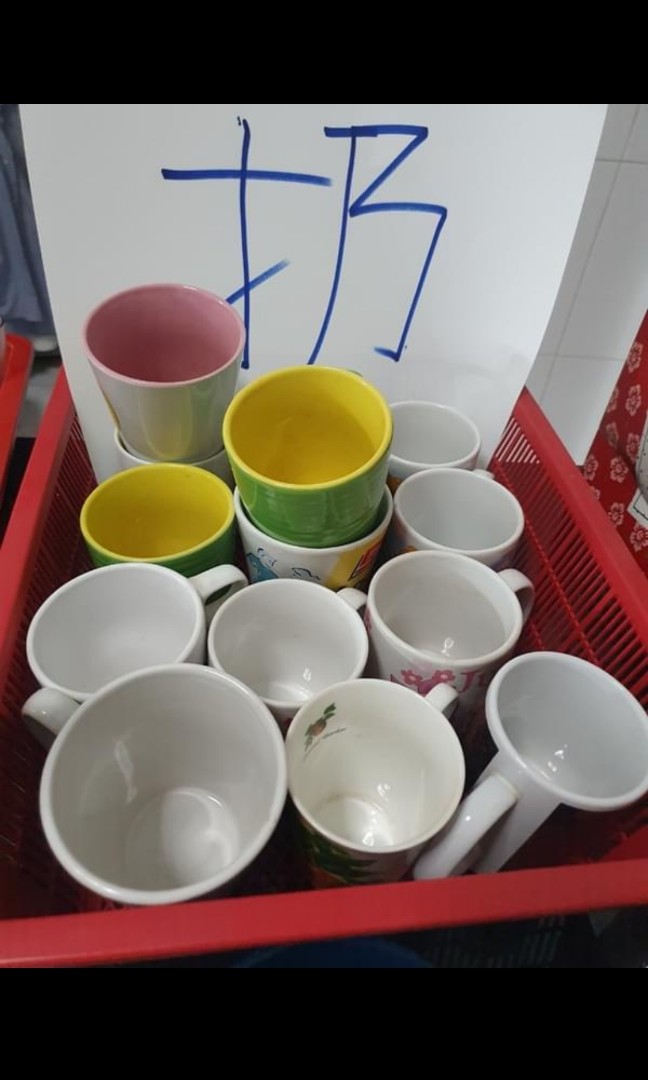 Cups, glasses, forks and knives, Furniture & Home Living, Kitchenware