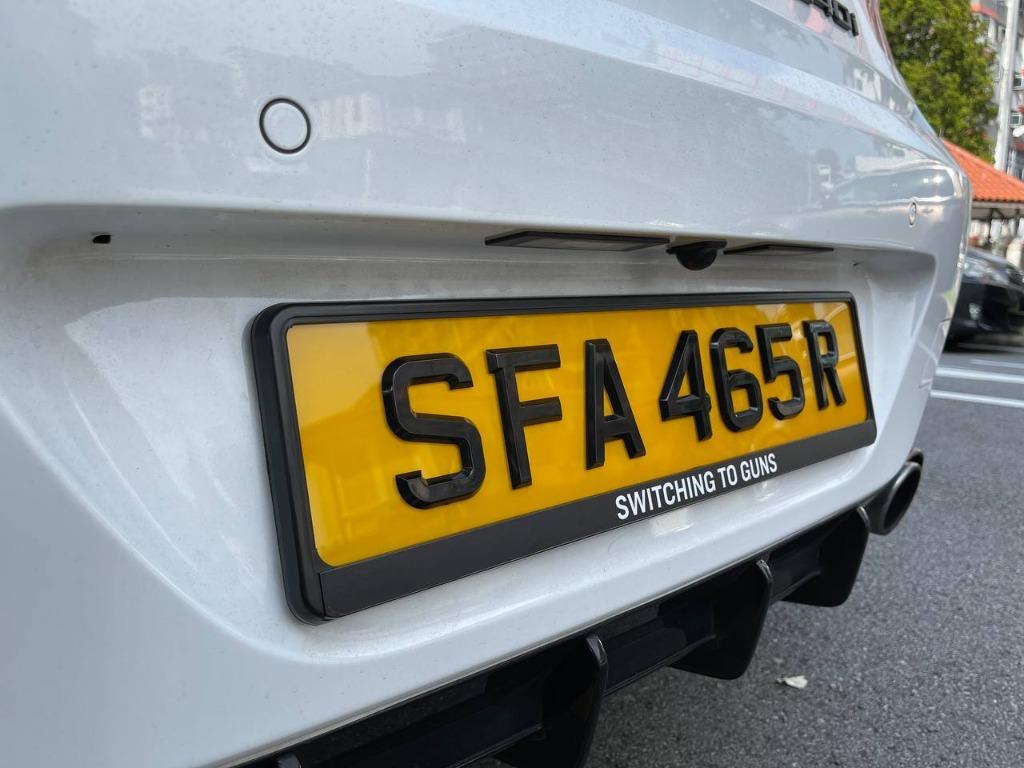 Custom Number Plate Brackets Company Logo Bible Verse Movie Quote