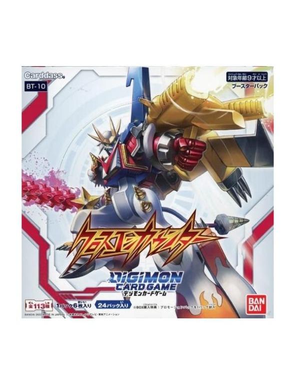 Digimon Card Game BT-10 Cross Encounter Booster Box, Hobbies & Toys, Toys &  Games on Carousell