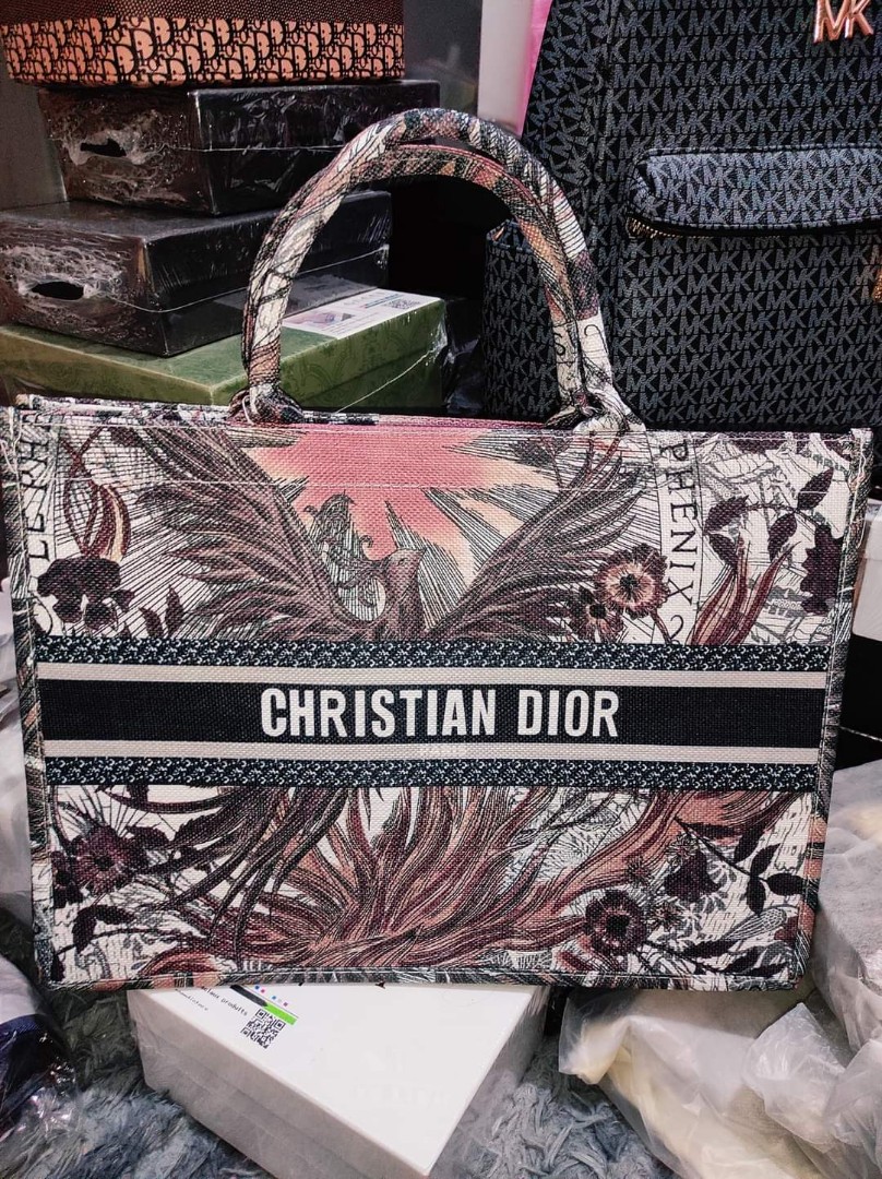 Dior phoenix book tote top