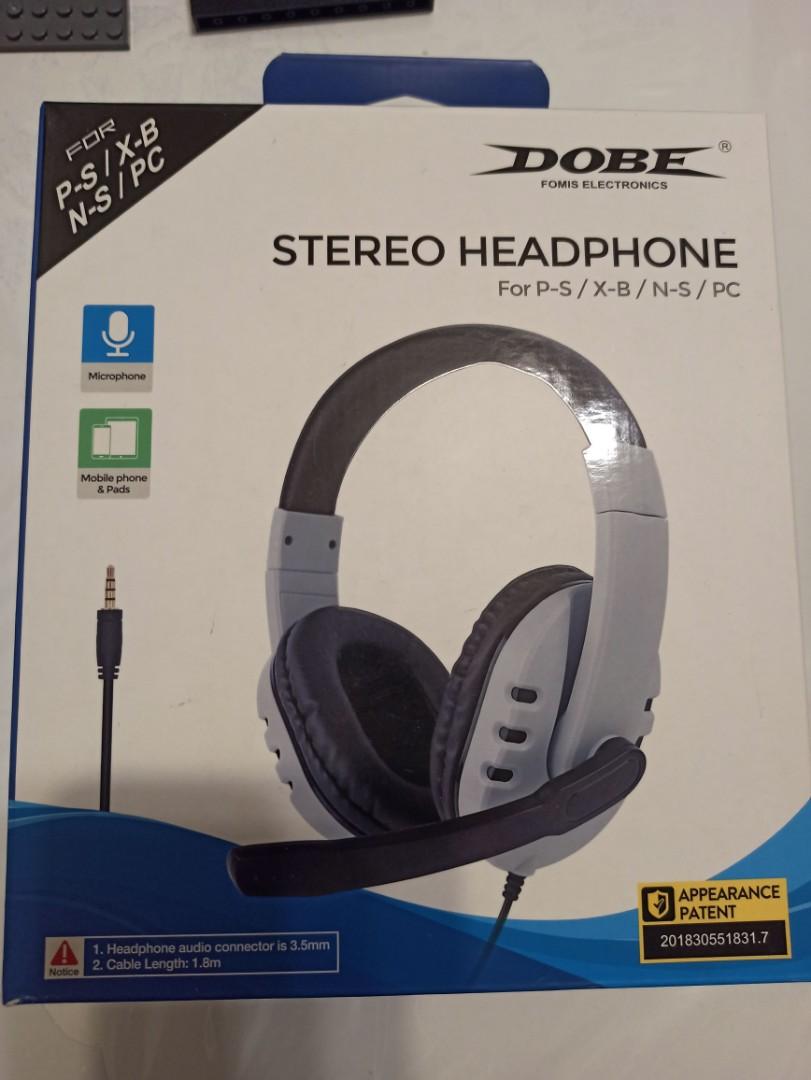 Dobe stereo headset for PS4 PS5