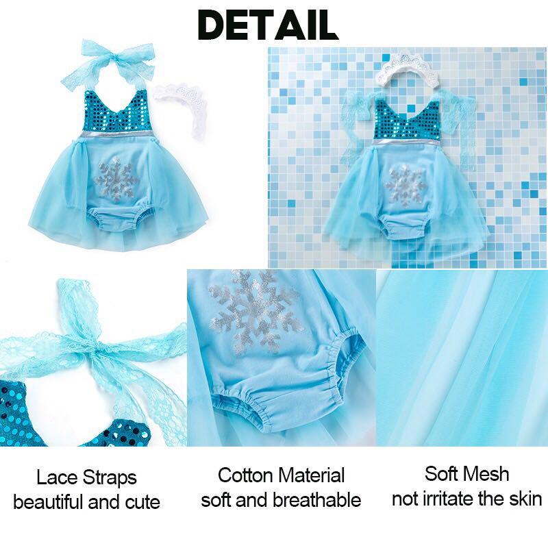 Elsa Baby Costume, Babies & Kids, Babies & Kids Fashion on Carousell