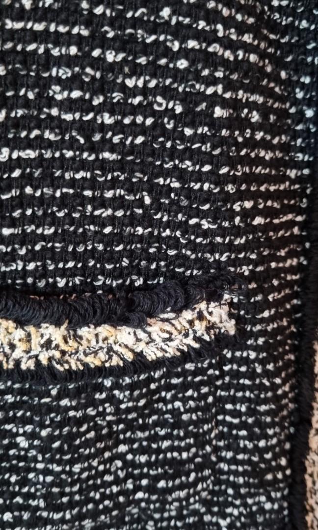 Esprit Black Tweed Jacket XS, Women's Fashion, Coats, Jackets and