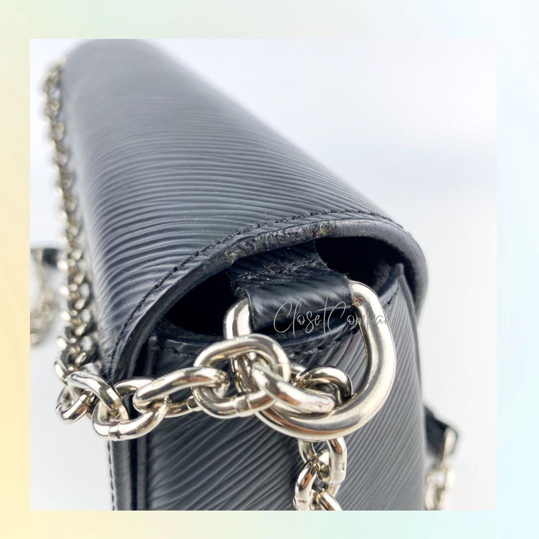 Louis Vuitton Twist Chain Epi Paillets Grey