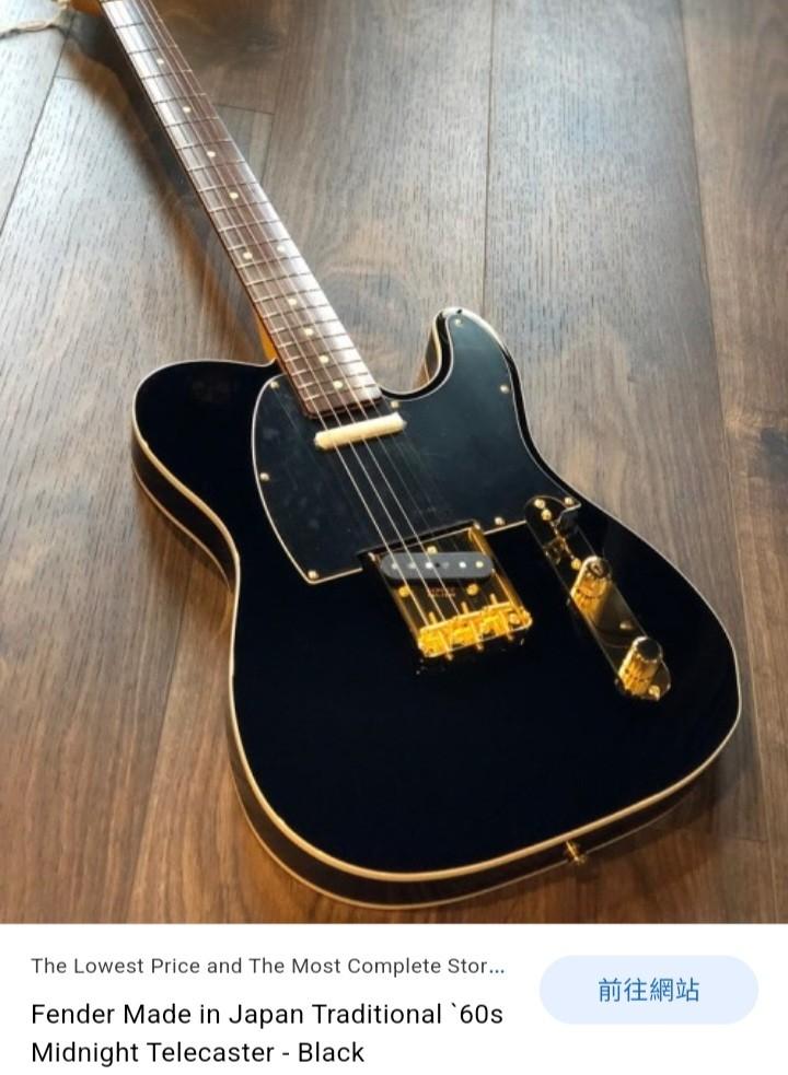 Fender made in japan traditional 60s telecaster sales midnight