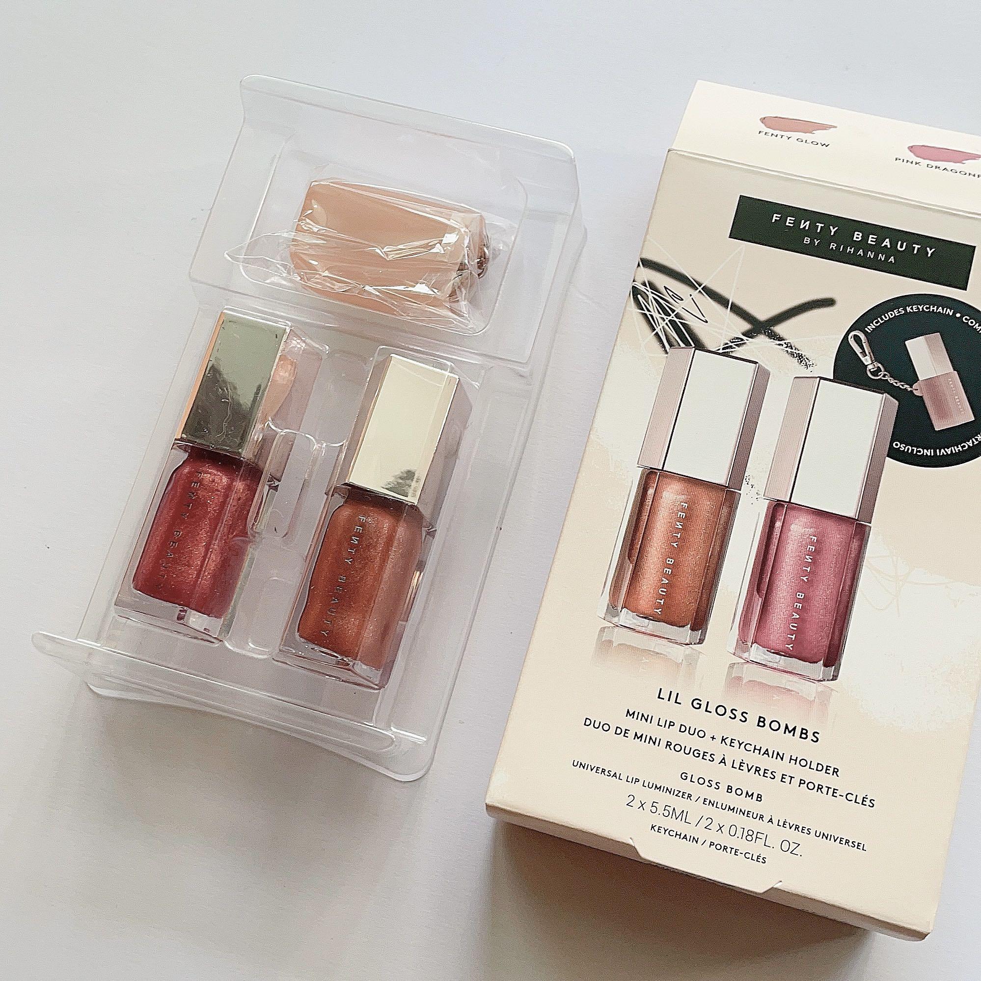 Fenty Lil Gloss Bombs: Mini Lip Duo + Keychain Holder for Spring 2021 -  Musings of a Muse