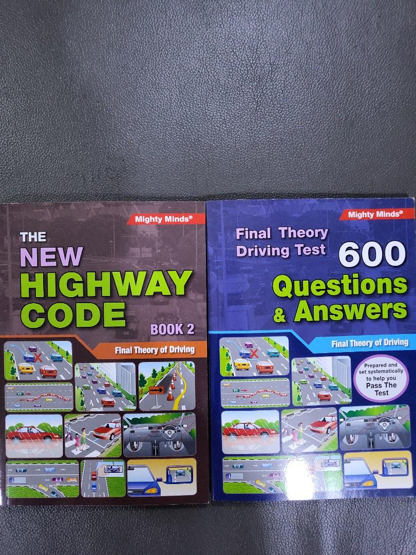 Final Therory Driving Test book and New Highway Book 2, Hobbies & Toys