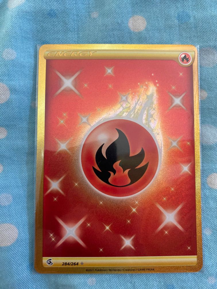 Pokemon Card Japanese Fire Energy Holo Foil Ex Team Magma VS Aqua Pack Fresh