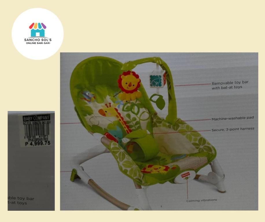 Fisher Price Infant to Toddler Rocker (almost new!) with batteries