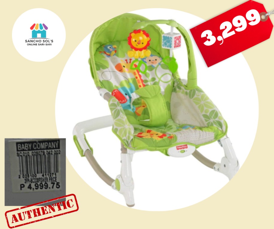 Fisher Price Infant to Toddler Rocker (almost new!) with batteries