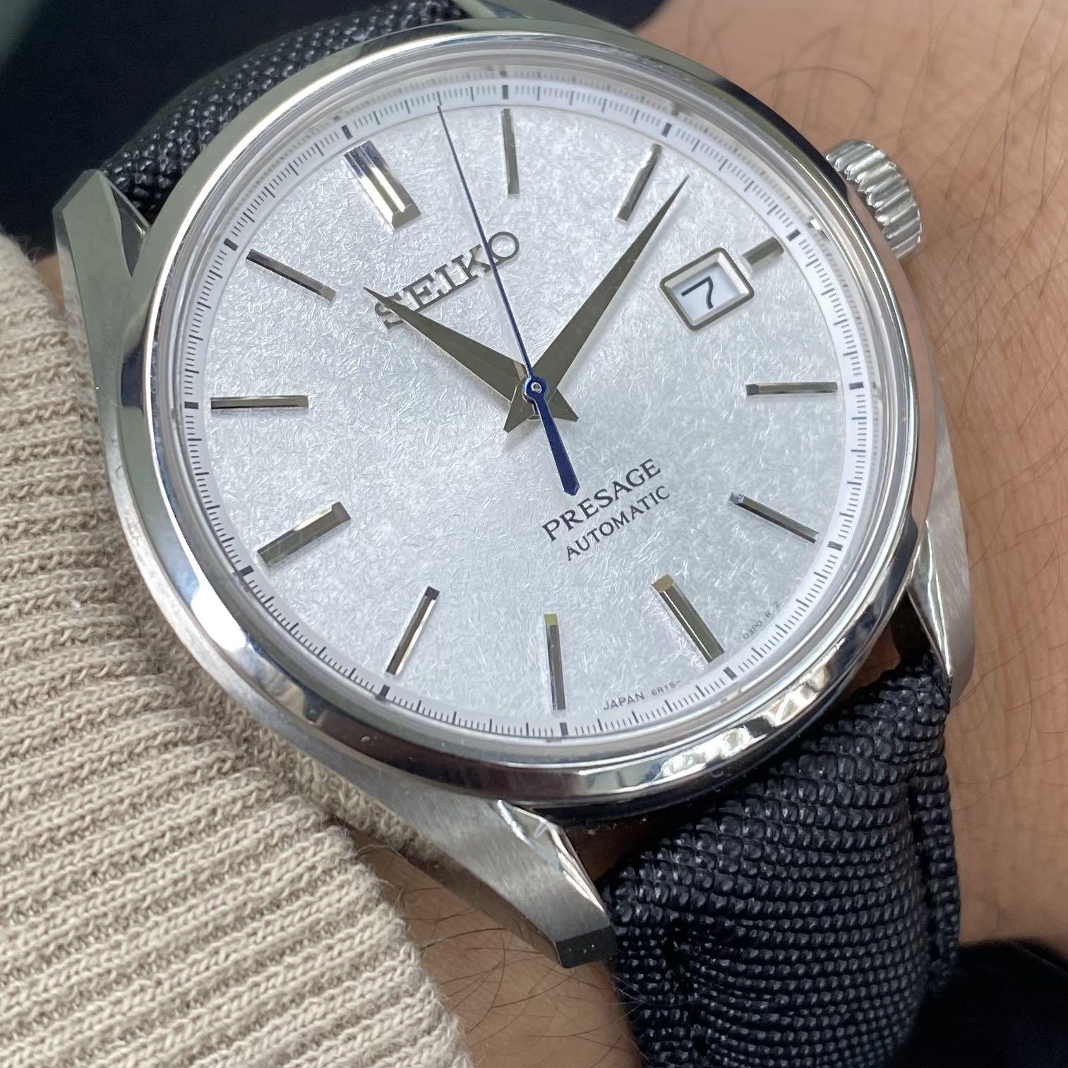 🔥CHEAPEST🔥 FSOT Seiko SARX055 “Baby Snowflake” WTS WTT , Luxury, Watches  on Carousell