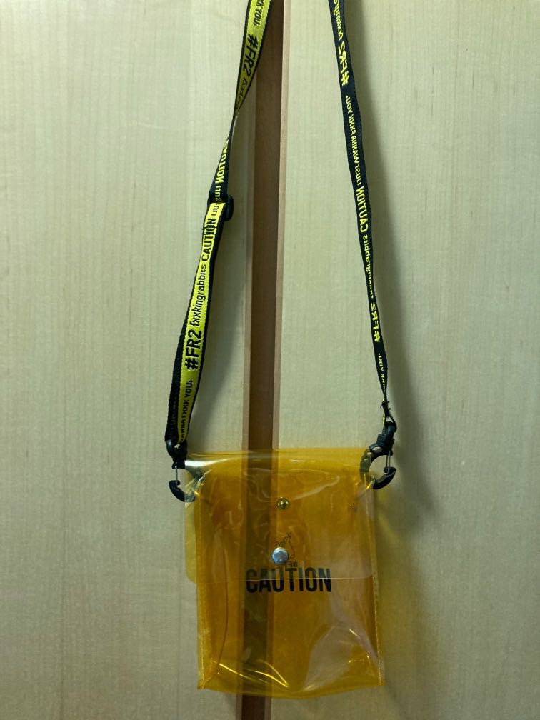 Fr2 clear shoulder bag on sale