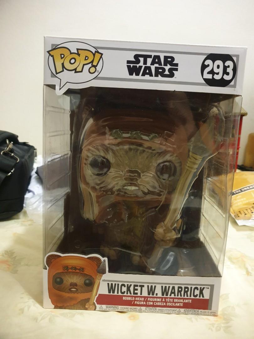 Funko Pop 10 Inch Star Wars Wicket W. Warrick 293 Target Exclusive