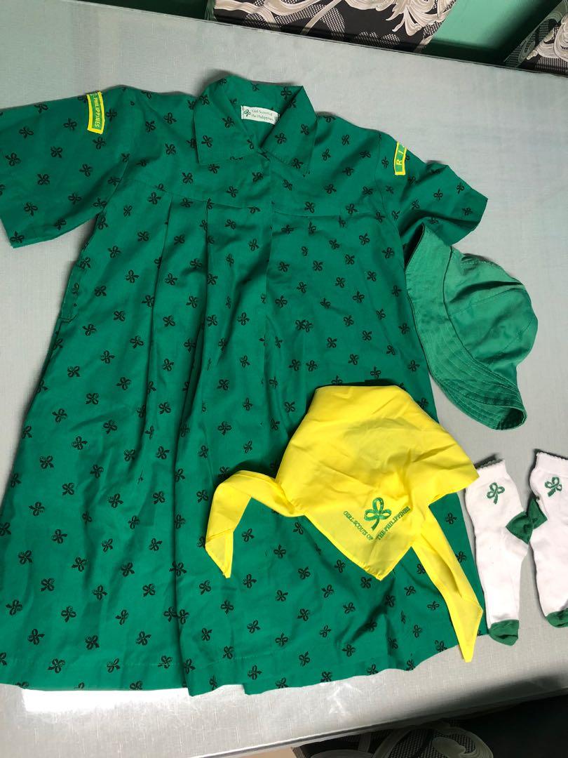 Girl Scout Uniform Set, Babies & Kids, Babies & Kids Fashion on Carousell